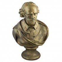 BUST-Gold Shakespeare
