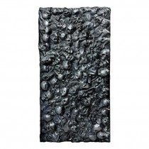 TALL SKULL PANEL-Black Molded Plastic