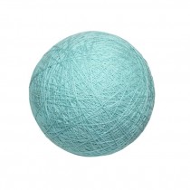 YARN BALL PROP-Turquoise 14"D