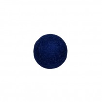 YARN BALL PROP-NAVY 7 1/2"D