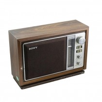 SONY RADIO-Vintage Sony FM/AM Radio Wood