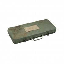 TOOL CASE-Vintage Flat Green Metal