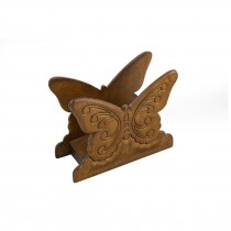 NAPKIN HOLDER-Butterfly-Wood