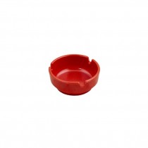 ASH TRAY-Small Red Plastic