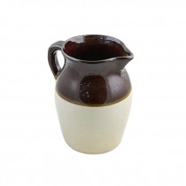 PITCHER-Ceramic Brown & Beige