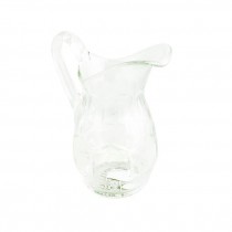 PITCHER-Clear Cut Glass