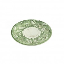 SAUCER-Green-Floral