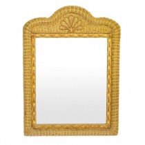 MIRROR-Wicker Wall Mirror