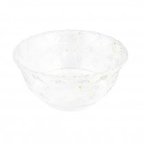 PUNCH BOWL-Plastic-Floral Motif
