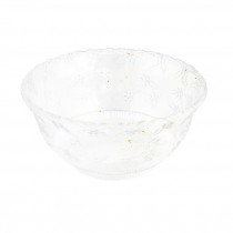 PUNCH BOWL-Plastic-Floral Motif