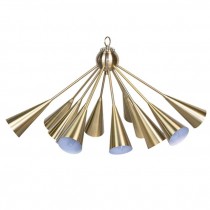 HANGING LAMP-Twelve Light Cluster Chandelier