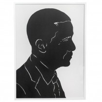 BARACK OBAMA-Profile Silhouette