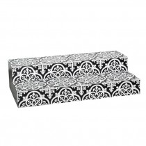 STEPS-Black & White Tiled Steps