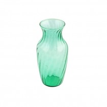 VASE-Teal Glass-Wave Effect