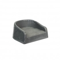 BOOSTER SEAT-Grey Hard Foam