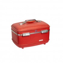 LUGGAGE-Vintage Red Carry On-"American Tourister"