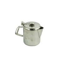 CREAMER-w/Lid-Stainless Steel