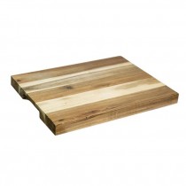 CUTTING BOARD-Rectangle/Light & Dark Wood