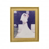 PRINT-Wedding Photo-Gold Frame