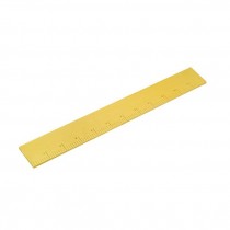 BRASS RULER- Inches