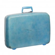 SUITCASE-Vintage Light Blue Samsonite