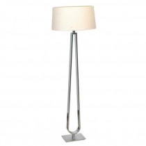 FLOOR LAMP-Chrome "Needle Eye" Base