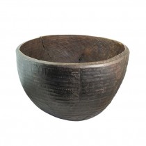 DECORATIVE BOWL-Oversized Wood