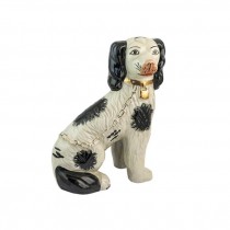 DOG FIGURINE- LAF Staffordshire King Charles Spaniel