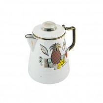 COFFEE POT-Vintage George Buard Enamel Percolator