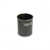 PEN CUP-Black Tin- "PENS"