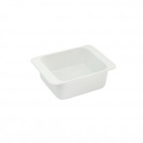 CASSEROLE DISH-White Mini W/Side Handles