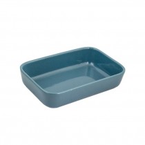 CASSEROLE DISH-Small Blue Rectangular