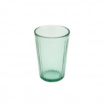 JUICE GLASS-Teal W/Ribbed Design