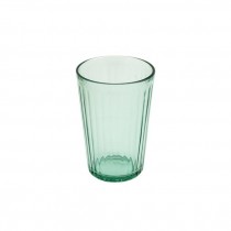 JUICE GLASS-Teal W/Ribbed Design