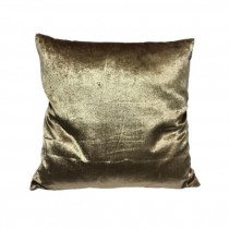 PILLOW-THROW-Gold Velour