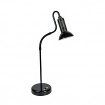 TABLE LAMP-Black W/Adjustable Arm