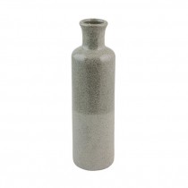 VASE-Double Hue Dark Grey Tapered Bottle (Large)