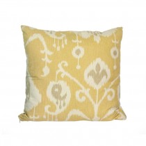 PILLOW-Throw-Gold Ikat