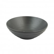 SERVING BOWL-Beveled Dark Grey