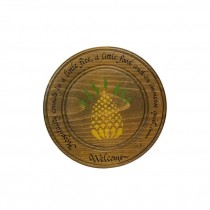 PLAQUE-Pineapple w/Hospitality Poem