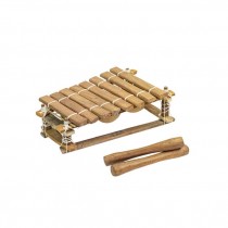 MUSICAL INSTRUMENT-African Balafon/Wooden Xylophone w/Pair of Chopsticks