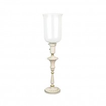 TABLE LAMP-Beige W/Cup Shade