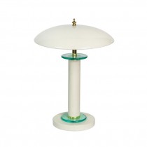 TABLE LAMPS-MCM W/Flying Saucer Shade