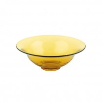 DECORATIVE BOWL-Amber Bowl