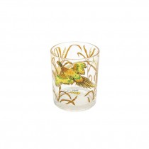 CUP-Vintage MCM Tumbler Plastic w/Pheasants