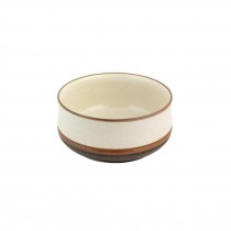 SERVING BOWL-Denby Sand & Brown