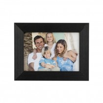 PICTURE FRAME-Black Grooved