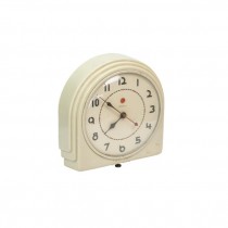 CLOCK-Vintage Telechron Off White Electric Clock