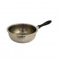 SAUCE PAN-English Silver w/Black Handle