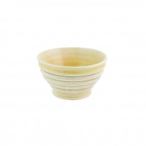 BOWL-Beige Ridged Bowl